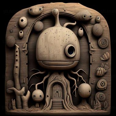 3D model Machinarium game (STL)